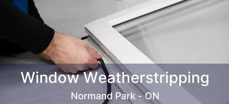  Window Weatherstripping Normand Park - ON