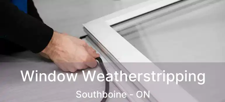  Window Weatherstripping Southboine - ON