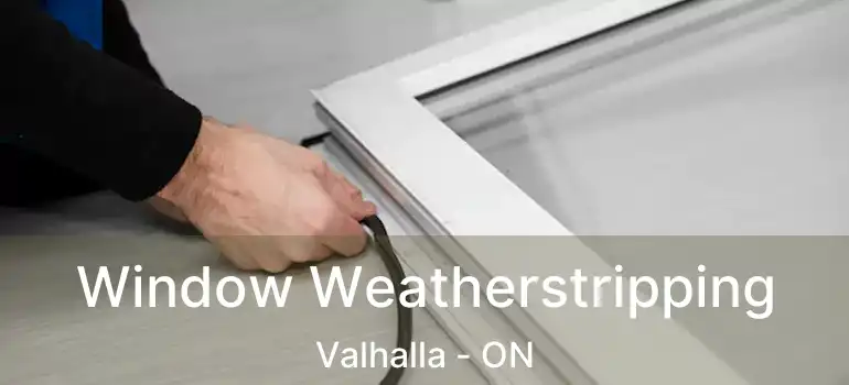  Window Weatherstripping Valhalla - ON