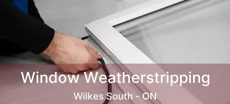  Window Weatherstripping Wilkes South - ON