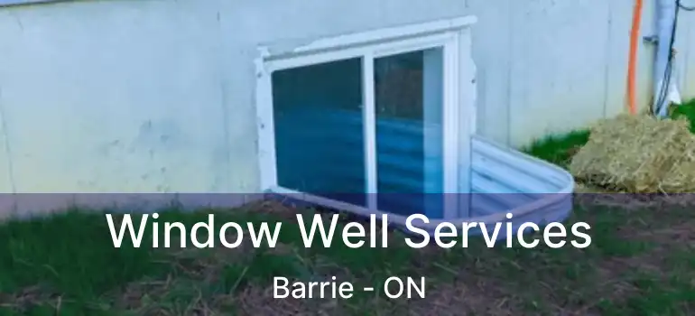  Window Well Services Barrie - ON