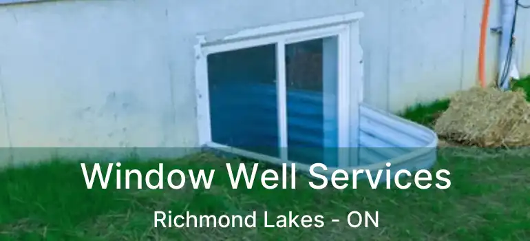  Window Well Services Richmond Lakes - ON