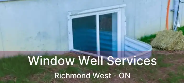  Window Well Services Richmond West - ON