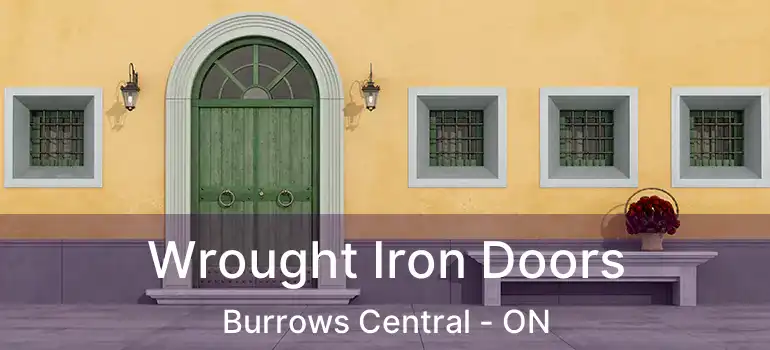  Wrought Iron Doors Burrows Central - ON