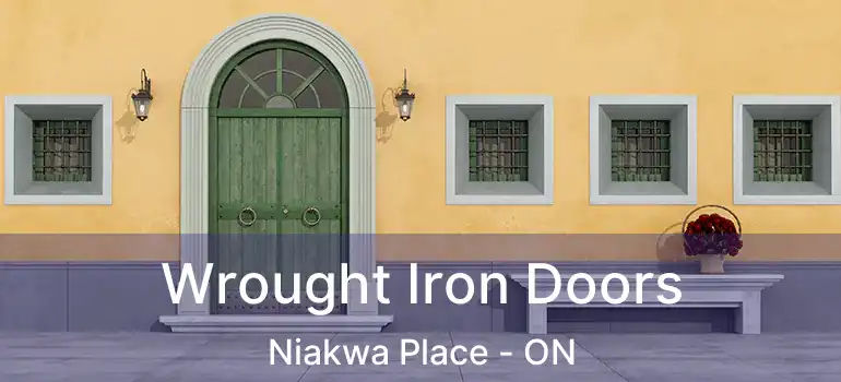  Wrought Iron Doors Niakwa Place - ON