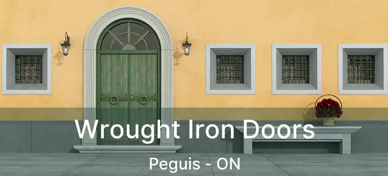  Wrought Iron Doors Peguis - ON