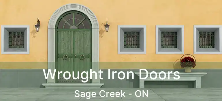  Wrought Iron Doors Sage Creek - ON