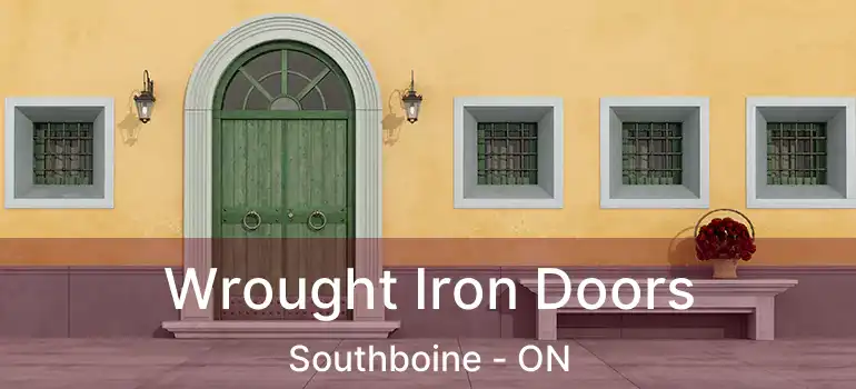  Wrought Iron Doors Southboine - ON